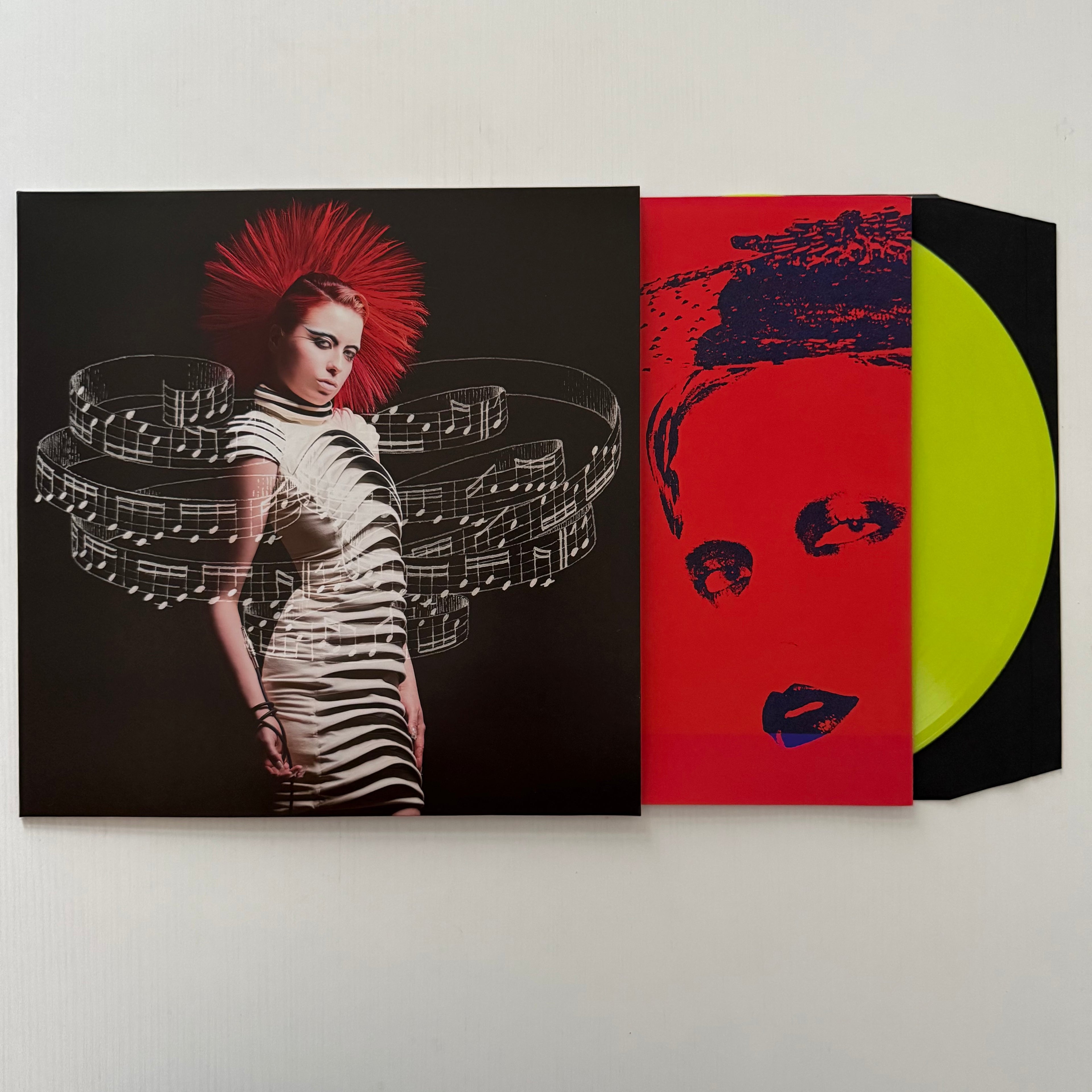 GIA - Soundprint Vinyl Record Neon Lime