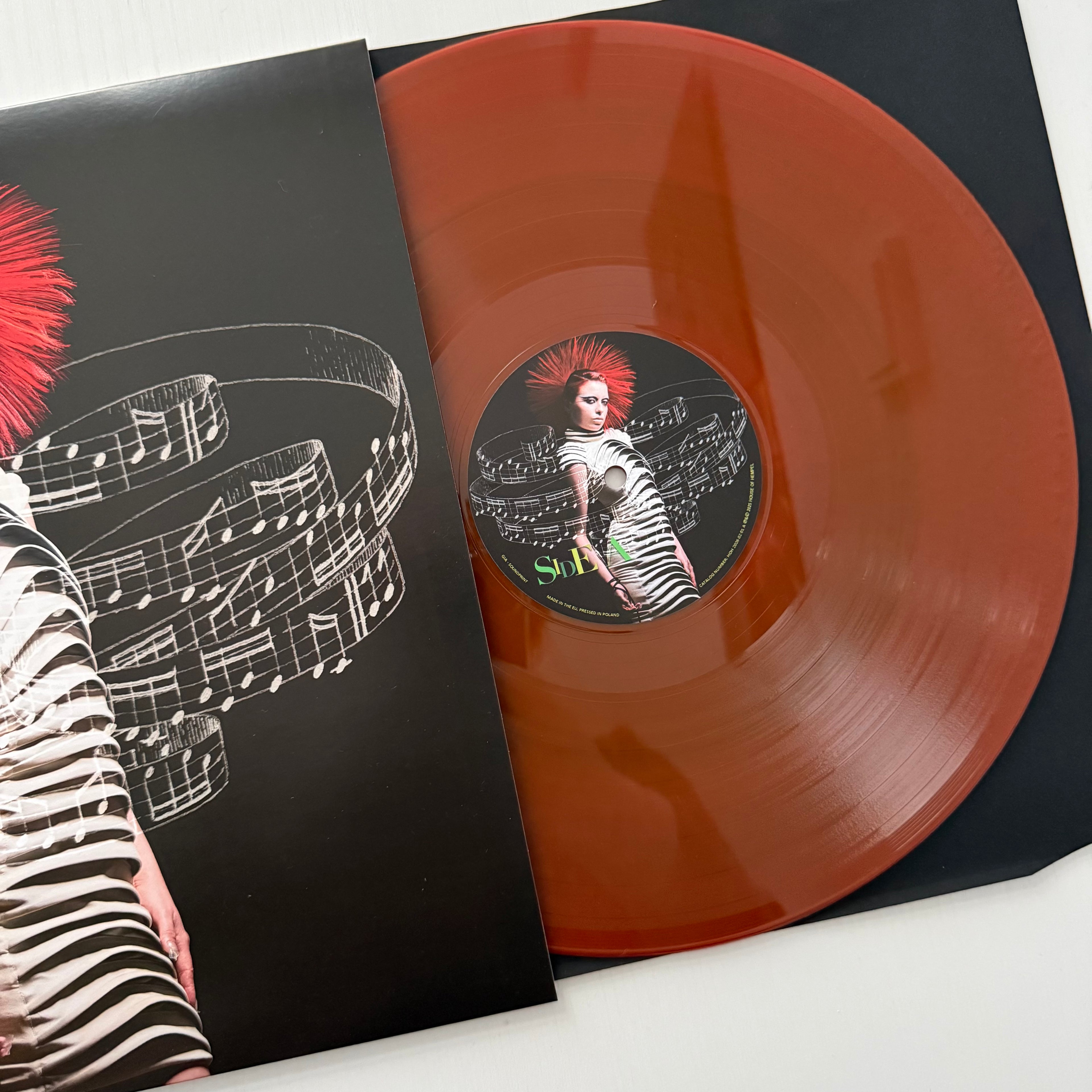 GIA - Soundprint Vinyl Record Crimson Red