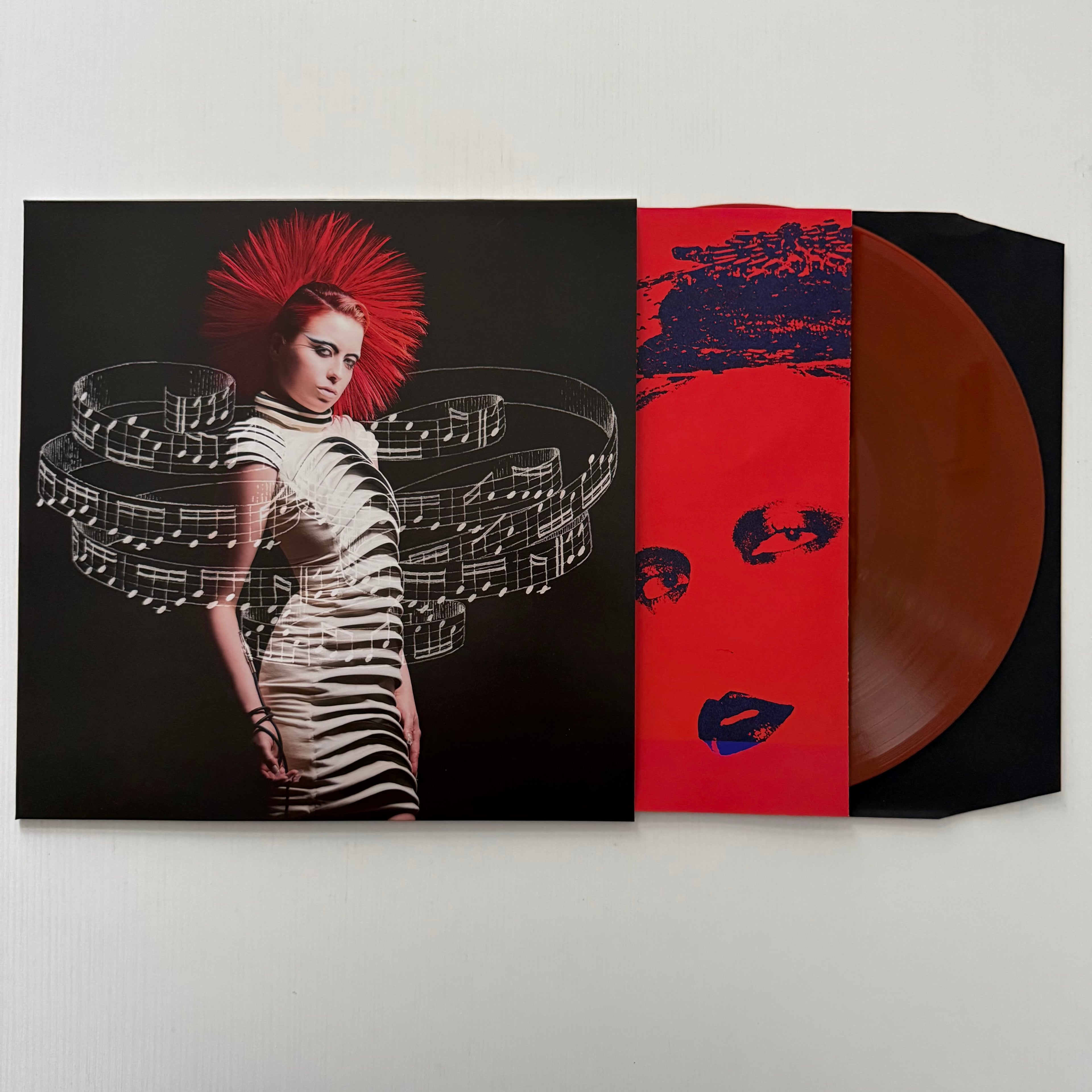 GIA - Soundprint Vinyl Record Crimson Red