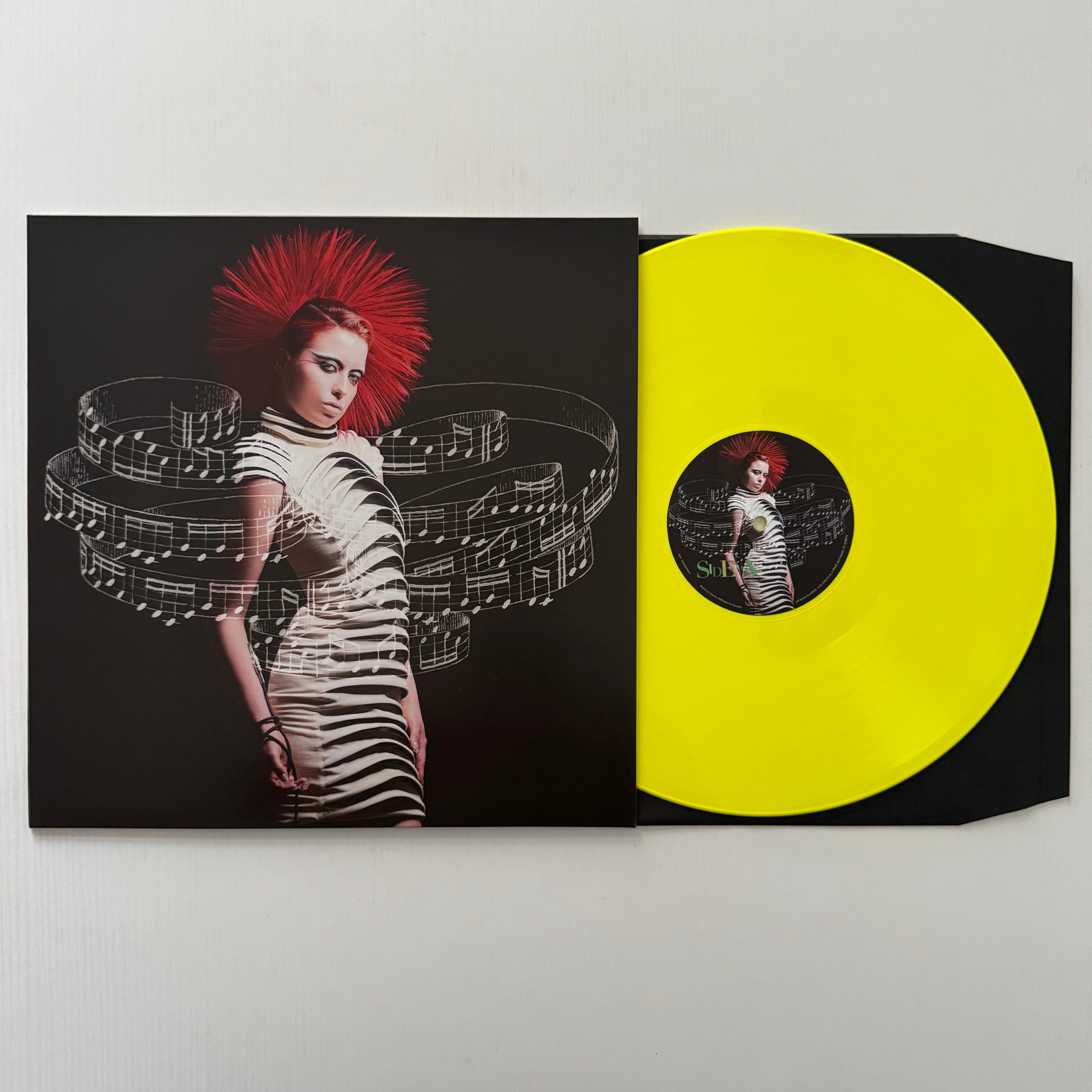 GIA - Soundprint Vinyl Record Neon Yellow