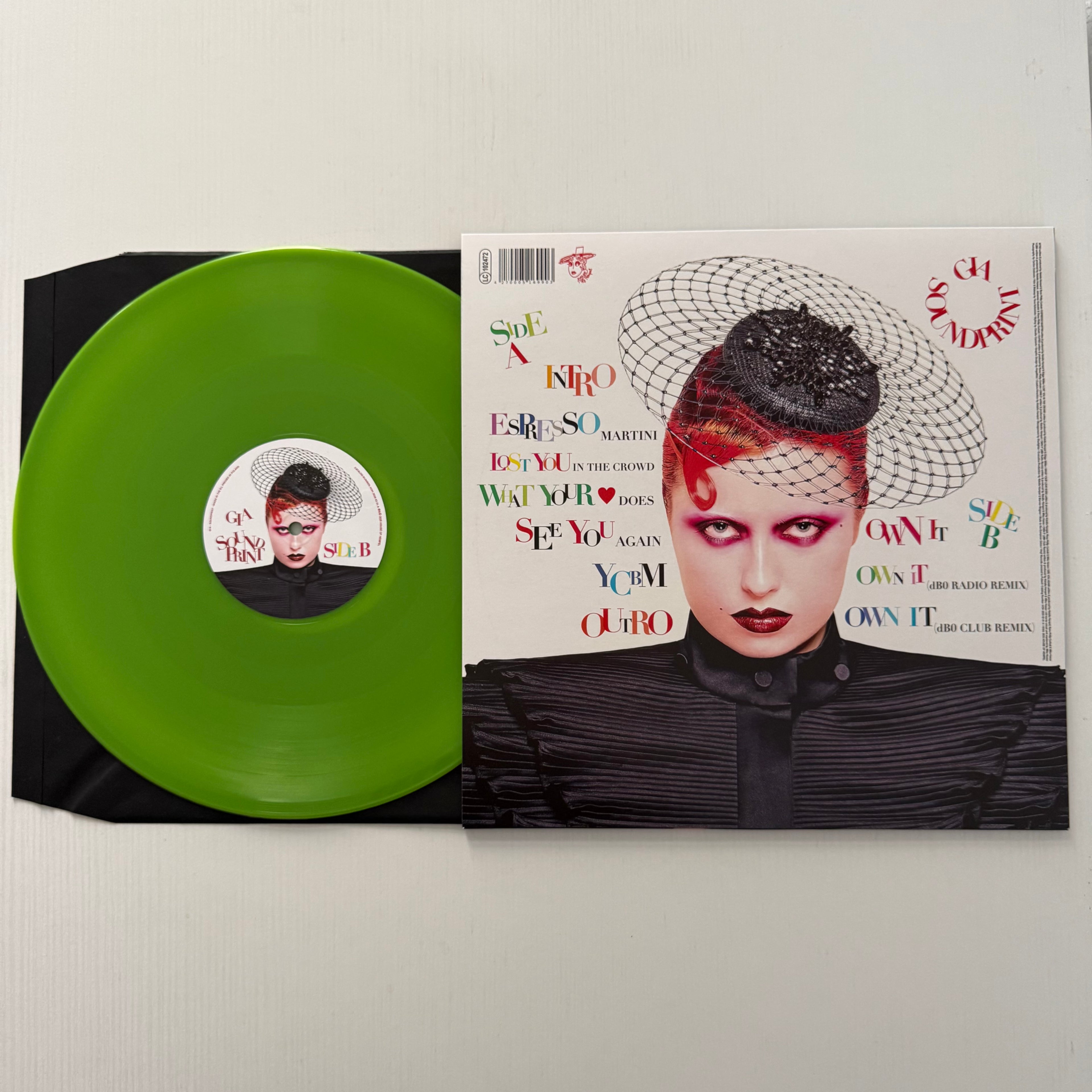 GIA - Soundprint Vinyl Record Green