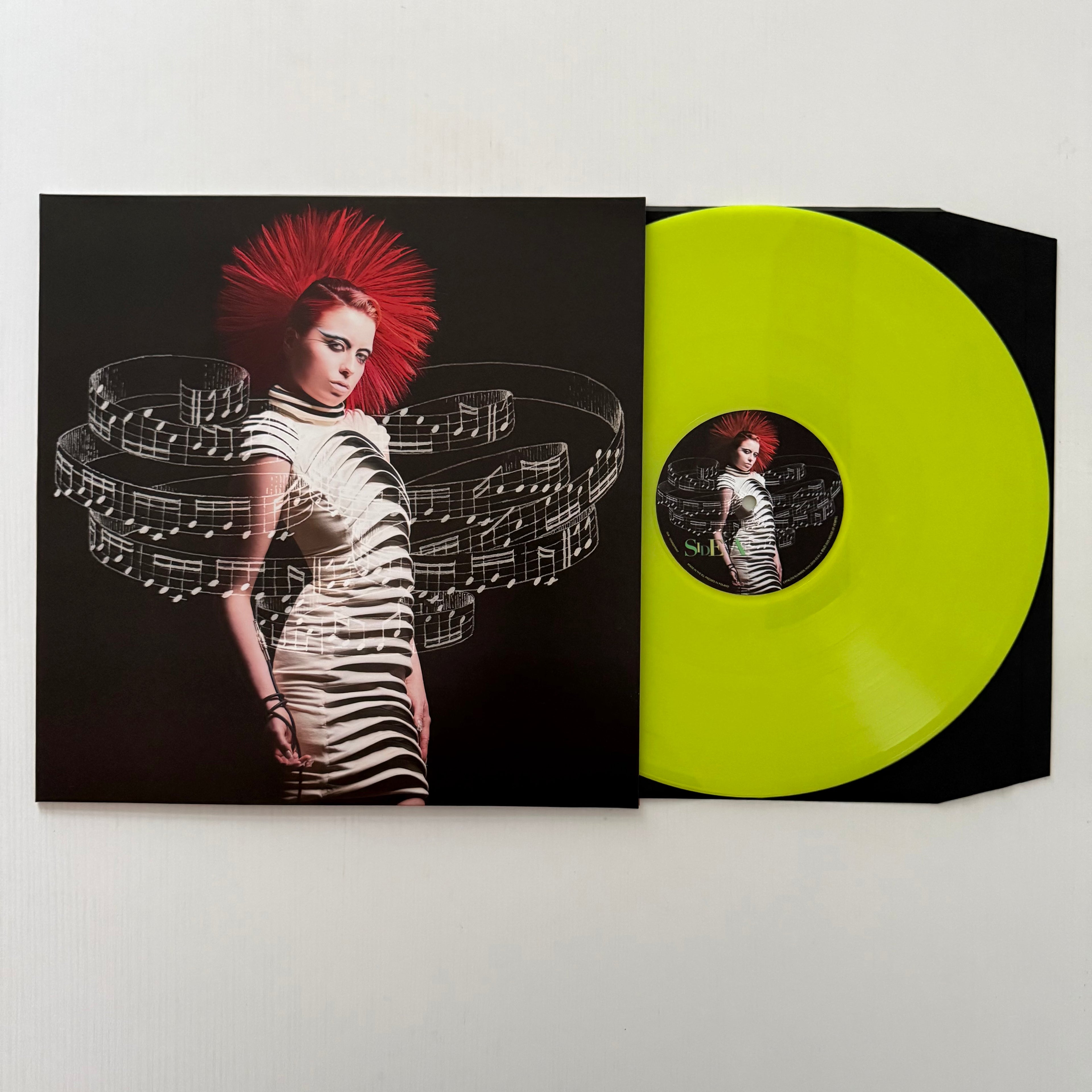 GIA - Soundprint Vinyl Record Neon Lime