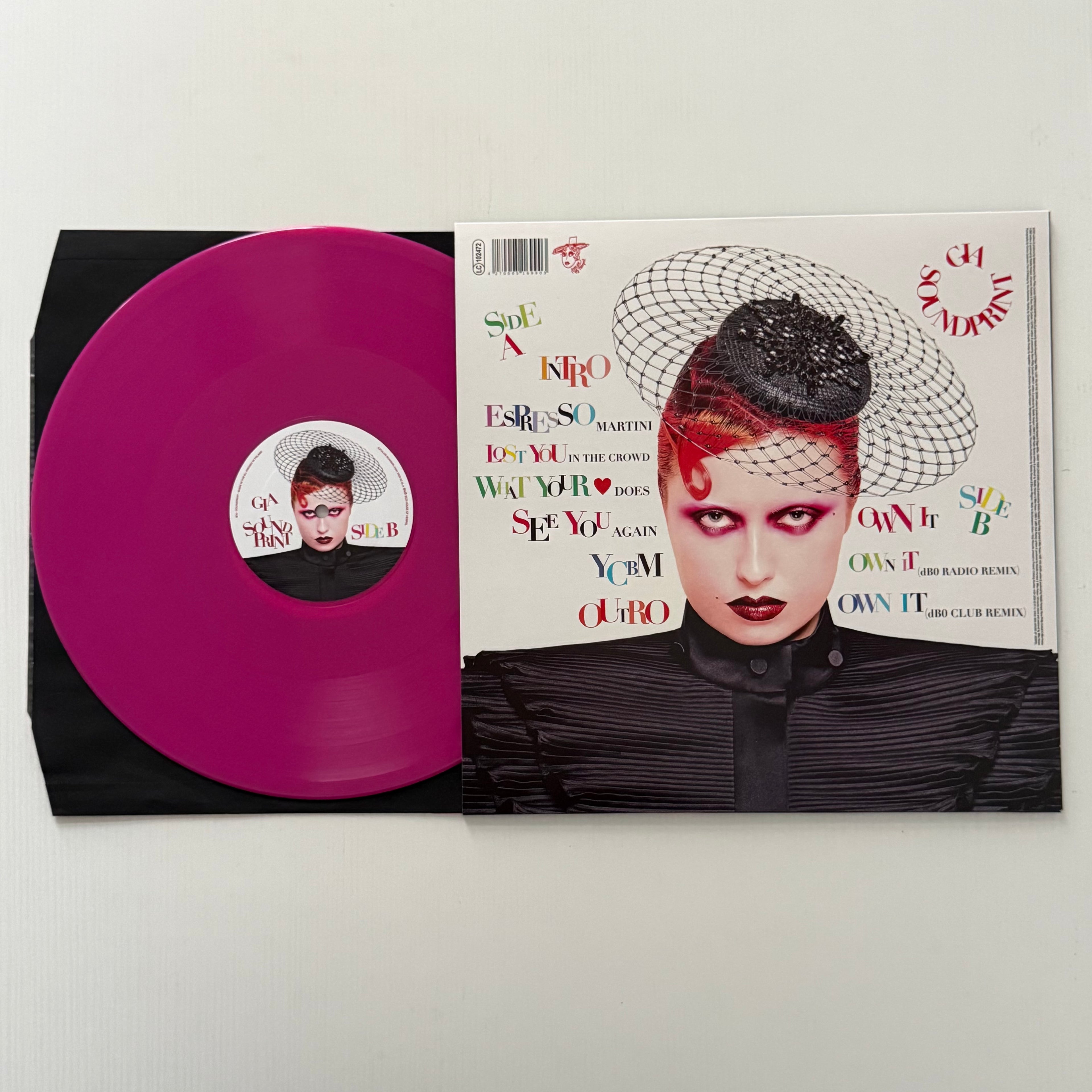 GIA - Soundprint Vinyl Record Pink